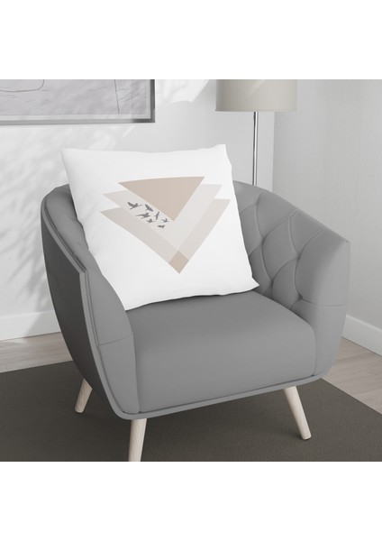 Çift Taraf Baskılı Gizli Di Özel Tasarım Süet Dokulu Kırlent Kılıfı Takımı 183 fırsatları