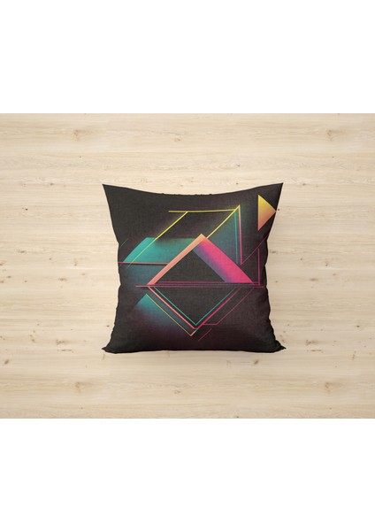 Çift Taraf Baskılı Gizli Di Özel Tasarım Süet Dokulu Kırlent Kılıfı Takımı 92 modelleri