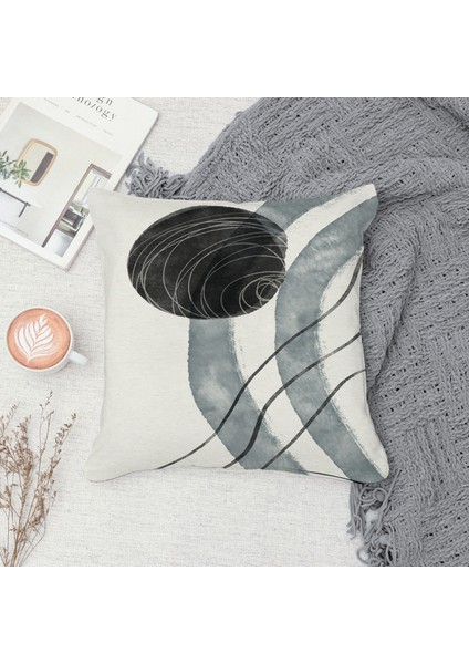 Çift Taraf Baskılı Gizli Di Özel Tasarım Süet Dokulu Kırlent Kılıfı Takımı 288