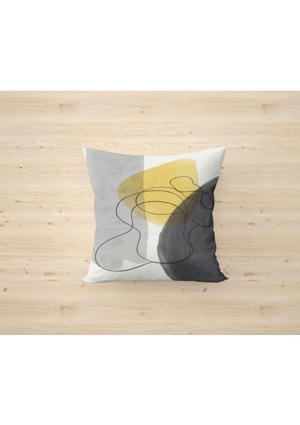 Çift Taraf Baskılı Gizli Di Özel Tasarım Süet Dokulu Kırlent Kılıfı Takımı 244 modelleri