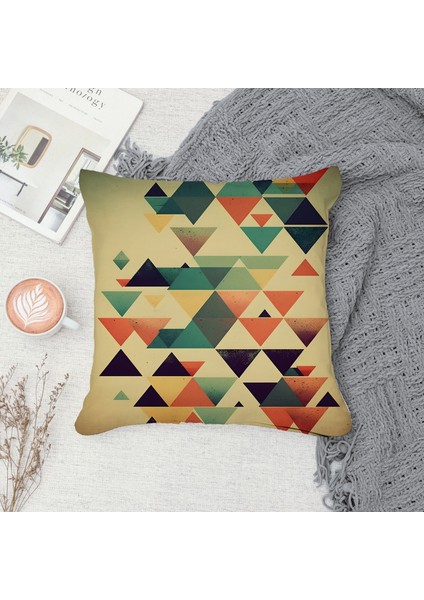 Çift Taraf Baskılı Gizli Di Özel Tasarım Süet Dokulu Kırlent Kılıfı Takımı 99