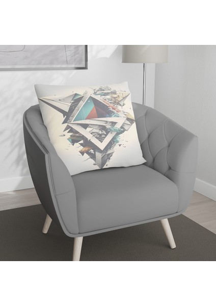 Çift Taraf Baskılı Gizli Di Özel Tasarım Süet Dokulu Kırlent Kılıfı Takımı 123 fırsatları