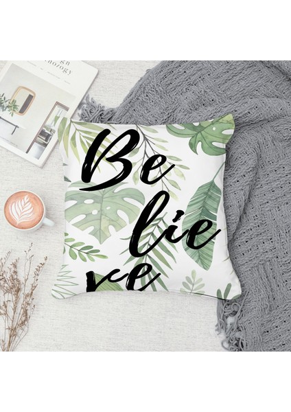 Çift Taraf Baskılı Gizli Di Özel Tasarım Süet Dokulu Kırlent Kılıfı Takımı 127