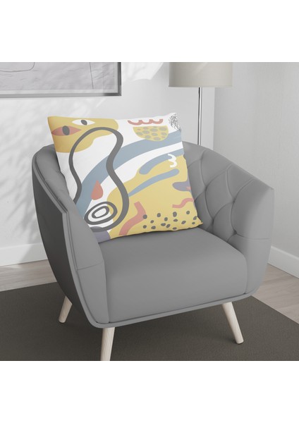 Çift Taraf Baskılı Gizli Di Özel Tasarım Süet Dokulu Kırlent Kılıfı Takımı 226 fırsatları