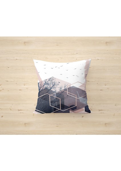 Çift Taraf Baskılı Gizli Di Özel Tasarım Süet Dokulu Kırlent Kılıfı Takımı 120 modelleri