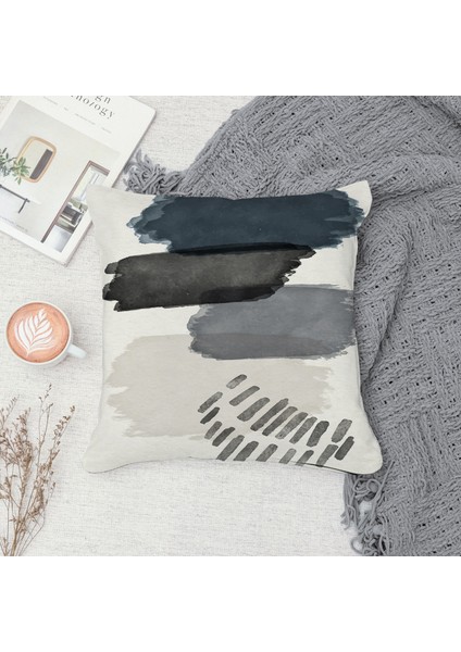 Çift Taraf Baskılı Gizli Di Özel Tasarım Süet Dokulu Kırlent Kılıfı Takımı 287