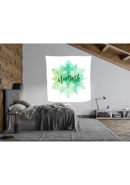 Bohem,yoga, Meditasyon,burçlar ve Mandala Temalı, Duvar Örtüsü 68