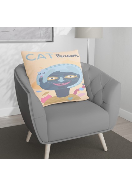 Çift Taraf Baskılı Gizli Di Özel Tasarım Süet Dokulu Kırlent Kılıfı Takımı 17 fırsatları