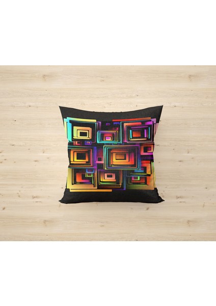 Çift Taraf Baskılı Gizli Di Özel Tasarım Süet Dokulu Kırlent Kılıfı Takımı 89 modelleri