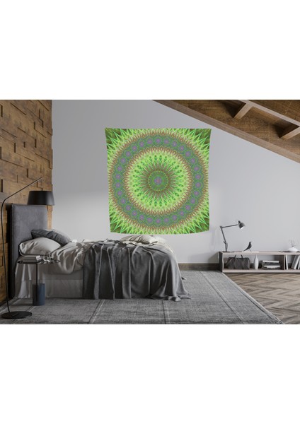 Bohem,yoga, Meditasyon,burçlar ve Mandala Temalı, Duvar Örtüsü 5 fırsatları