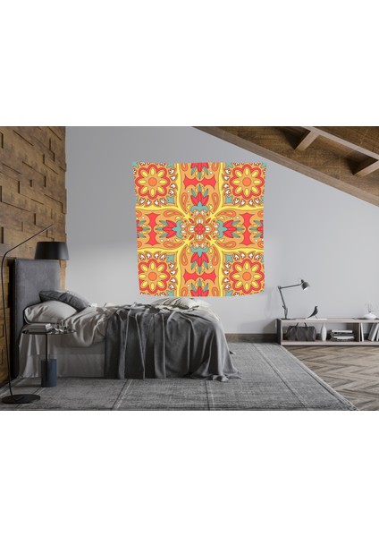 Bohem,yoga, Meditasyon,burçlar ve Mandala Temalı, Duvar Örtüsü 114