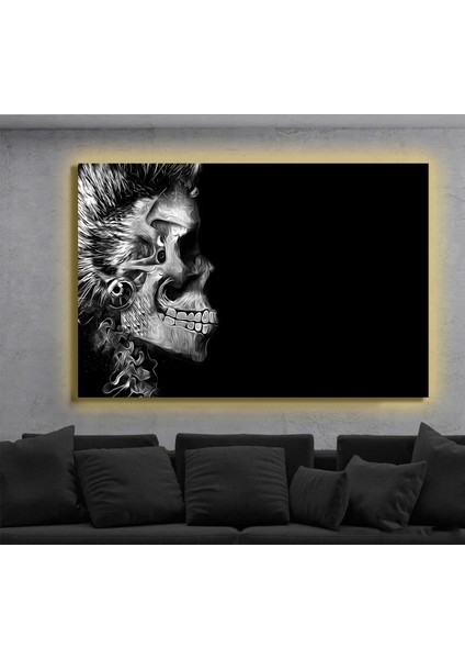 LED Işıklı Kanvas Tablo, 3D Dekoratif Baskılı Tablo Yapay Zeka Destekli Modern Tasarımlar 273