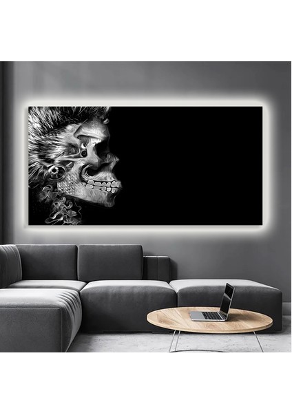 LED Işıklı Kanvas Tablo, 3D Dekoratif Baskılı Tablo Yapay Zeka Destekli Modern Tasarımlar 273