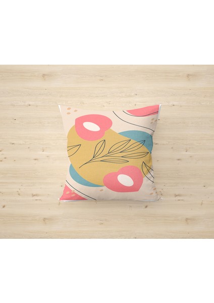 Çift Taraf Baskılı Gizli Di Özel Tasarım Süet Dokulu Kırlent Kılıfı Takımı 206 modelleri