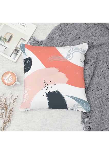 Çift Taraf Baskılı Gizli Di Özel Tasarım Süet Dokulu Kırlent Kılıfı Takımı 52