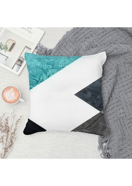 Çift Taraf Baskılı Gizli Di Özel Tasarım Süet Dokulu Kırlent Kılıfı Takımı 121