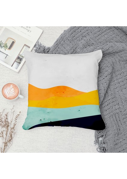 Çift Taraf Baskılı Gizli Di Özel Tasarım Süet Dokulu Kırlent Kılıfı Takımı 169