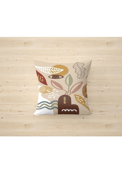 Çift Taraf Baskılı Gizli Di Özel Tasarım Süet Dokulu Kırlent Kılıfı Takımı 25 modelleri