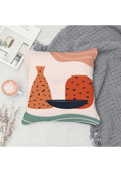 Çift Taraf Baskılı Gizli Di Özel Tasarım Süet Dokulu Kırlent Kılıfı Takımı 182