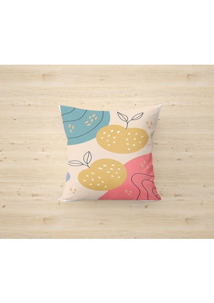 Çift Taraf Baskılı Gizli Di Özel Tasarım Süet Dokulu Kırlent Kılıfı Takımı 207 modelleri