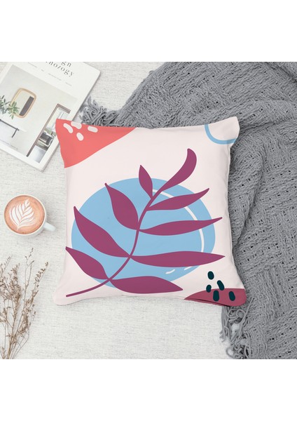 Çift Taraf Baskılı Gizli Di Özel Tasarım Süet Dokulu Kırlent Kılıfı Takımı 177