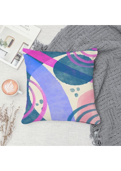 Çift Taraf Baskılı Gizli Di Özel Tasarım Süet Dokulu Kırlent Kılıfı Takımı 191