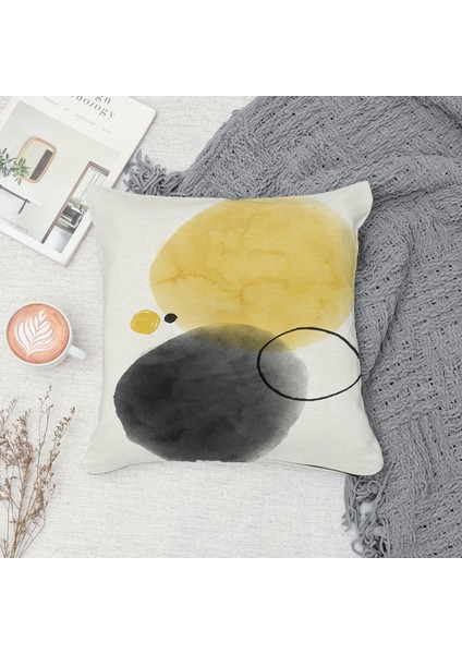 Çift Taraf Baskılı Gizli Di Özel Tasarım Süet Dokulu Kırlent Kılıfı Takımı 242