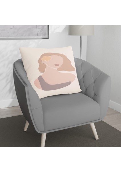 Çift Taraf Baskılı Gizli Di Özel Tasarım Süet Dokulu Kırlent Kılıfı Takımı 294 fırsatları