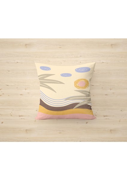 Çift Taraf Baskılı Gizli Di Özel Tasarım Süet Dokulu Kırlent Kılıfı Takımı 45 modelleri