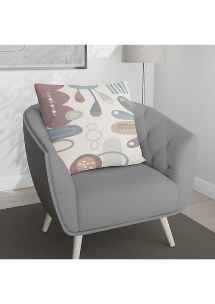 Çift Taraf Baskılı Gizli Di Özel Tasarım Süet Dokulu Kırlent Kılıfı Takımı 45 fırsatları