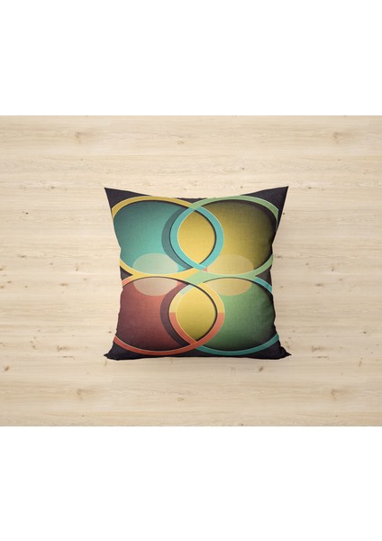 Çift Taraf Baskılı Gizli Di Özel Tasarım Süet Dokulu Kırlent Kılıfı Takımı 97 modelleri