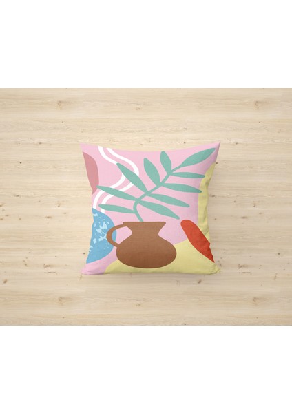 Çift Taraf Baskılı Gizli Di Özel Tasarım Süet Dokulu Kırlent Kılıfı Takımı 209 modelleri