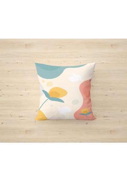 Çift Taraf Baskılı Gizli Di Özel Tasarım Süet Dokulu Kırlent Kılıfı Takımı 12 modelleri