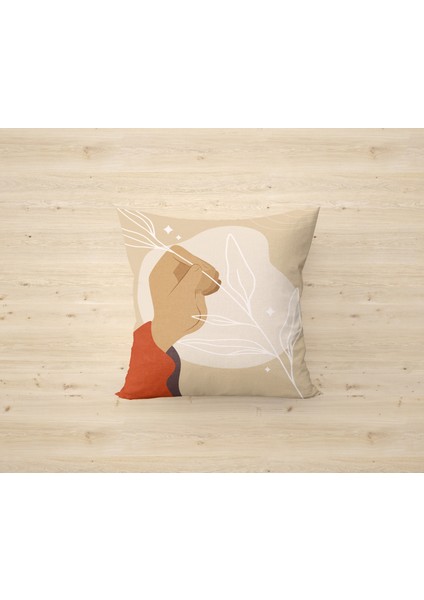 Çift Taraf Baskılı Gizli Di Özel Tasarım Süet Dokulu Kırlent Kılıfı Takımı 59 modelleri