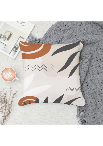 Çift Taraf Baskılı Gizli Di Özel Tasarım Süet Dokulu Kırlent Kılıfı Takımı 221