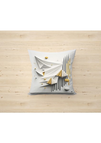 Çift Taraf Baskılı Gizli Di Özel Tasarım Süet Dokulu Kırlent Kılıfı Takımı 80 modelleri