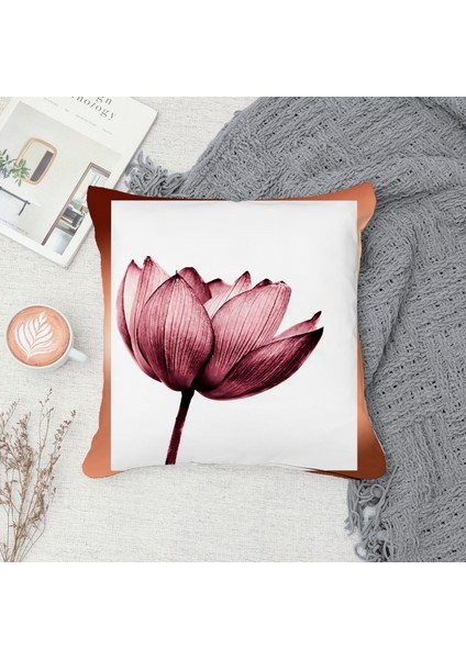 Çift Taraf Baskılı Gizli Di Özel Tasarım Süet Dokulu Kırlent Kılıfı Takımı 161