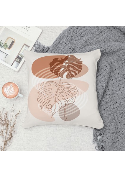 Çift Taraf Baskılı Gizli Di Özel Tasarım Süet Dokulu Kırlent Kılıfı Takımı 282