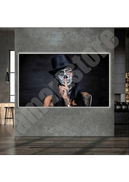 LED Işıklı Kanvas Tablo, 3D Dekoratif Baskılı Tablo Yapay Zeka Destekli Modern Tasarımlar 54