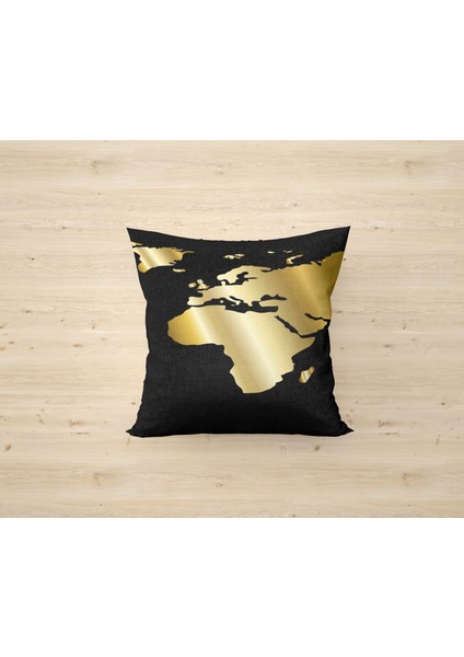 Çift Taraf Baskılı Gizli Di Özel Tasarım Süet Dokulu Kırlent Kılıfı Takımı 299 modelleri