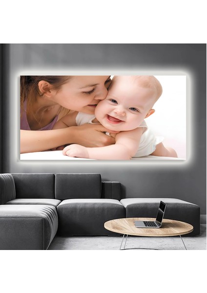 LED Işıklı Kanvas Tablo, 3D Dekoratif Baskılı Tablo Yapay Zeka Destekli Modern Tasarımlar 281