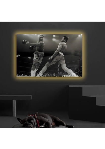 LED Işıklı Kanvas Tablo, 3D Dekoratif Baskılı Tablo Yapay Zeka Destekli Modern Tasarımlar 269