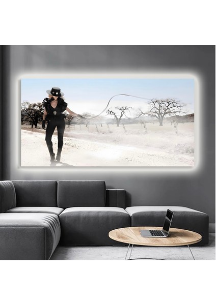 LED Işıklı Kanvas Tablo, 3D Dekoratif Baskılı Tablo Yapay Zeka Destekli Modern Tasarımlar 38