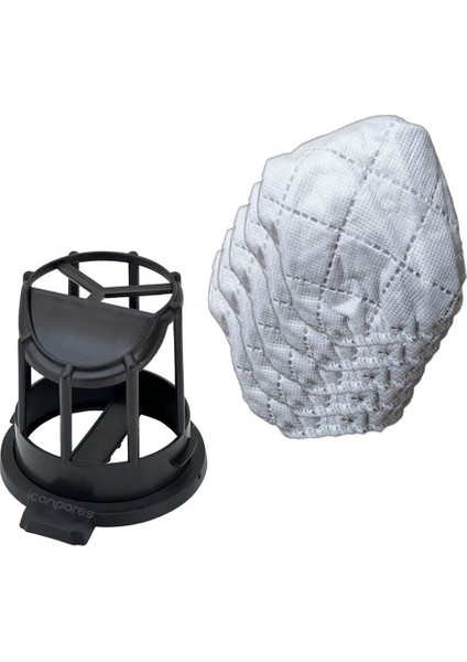 Fantom Uyumlu Du 2100 Speedy Pro Süpürge Kafes Filtresi ve 5 Adet Torbası