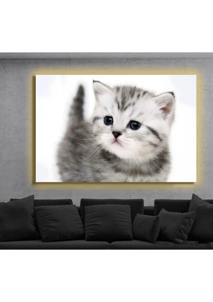 LED Işıklı Kanvas Tablo, 3D Dekoratif Baskılı Tablo Yapay Zeka Destekli Modern Tasarımlar 335