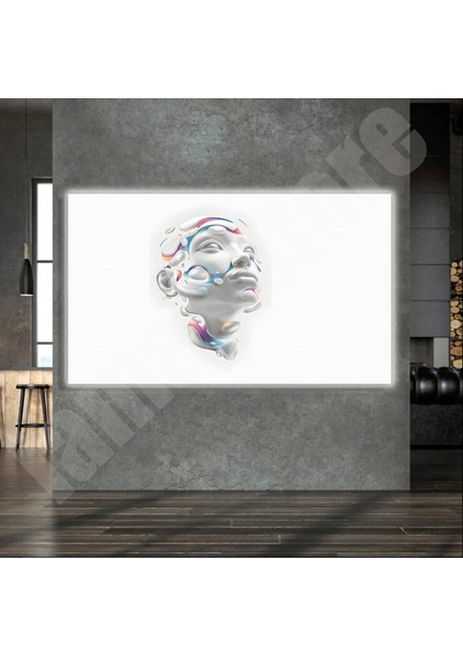 LED Işıklı Kanvas Tablo, 3D Dekoratif Baskılı Tablo Yapay Zeka Destekli Modern Tasarımlar 190