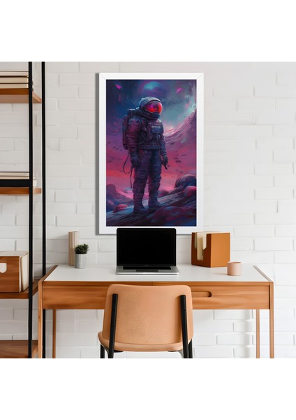 Space, Uzay, Yapay Zeka Mdf Plastik Çerçeveli Dekoratif Tablo 35 modelleri