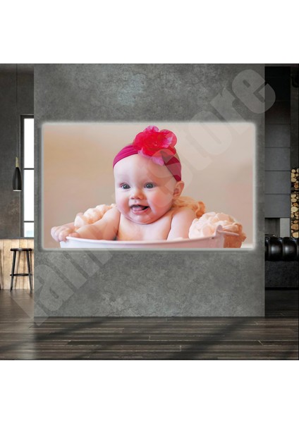 LED Işıklı Kanvas Tablo, 3D Dekoratif Baskılı Tablo Yapay Zeka Destekli Modern Tasarımlar 339