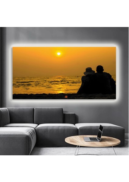 LED Işıklı Kanvas Tablo, 3D Dekoratif Baskılı Tablo Yapay Zeka Destekli Modern Tasarımlar 376