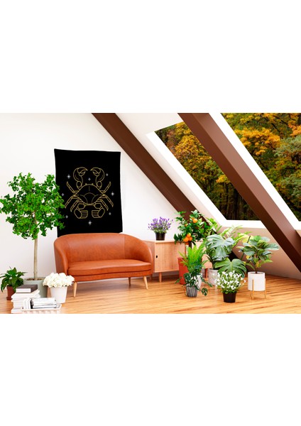 Bohem,yoga, Meditasyon,burçlar ve Mandala Temalı, Duvar Örtüsü 35